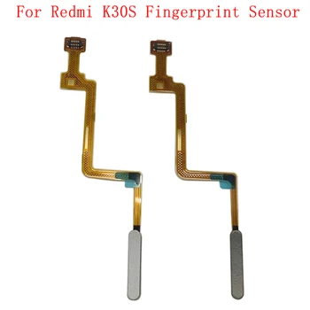Original Sensor de impressão digital, Botão Home Flex Cabo Para Xiaomi 10T 10T Pro Redmi K30S Toque ID do Sensor do Scanner Peças de Reparação