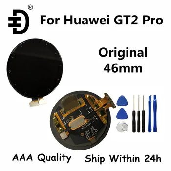 Original, Tela AMOLED Para Huawei Assistir GT 2 Pro Visor LCD de Painel de Toque Digitador Para o Huawei Assistir GT2 Pro VID-B19 46MM Tela