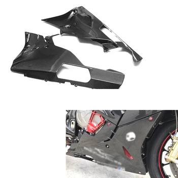 Para a BMW S1000RR S 1000RR 2015-2016 Motocicleta de Fibra de Carbono Modificado a Parte da Barriga Pan Carenagens Defletor Defletor Inferior Carenagem