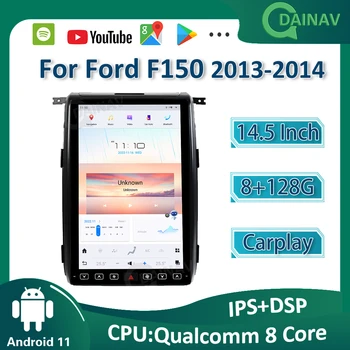 Para a Ford F150 2013 2014 Android 11.0 auto-Rádio Estéreo de Áudio Car Multimedia Player Unidade de Cabeça sem Fios Carplay de Navegação GPS