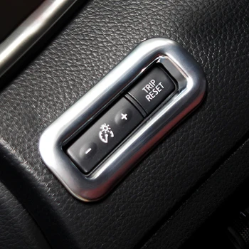 Para Nissan X-Trail T32 Desonestos 2014 15 16 17 2018 Acessórios ABS Fosco Painel do carro Odômetro Botão Tampa do Interruptor de Guarnição Decoração