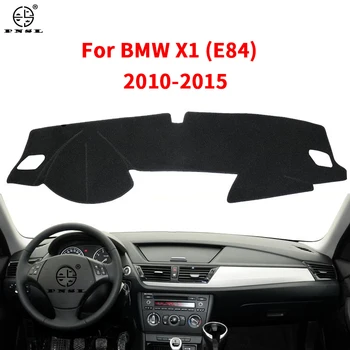Para o BMW X1 E84 2010 2011 2012 2013 2014 2015 Esteira antiderrapante Tampa do Painel de controle Pad-Sol Dashmat Proteger Tapete Auto Acessórios