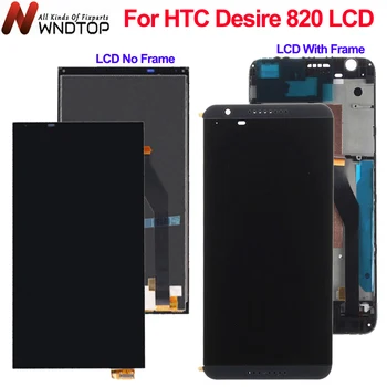 Para o HTC Desire 820 Tela LCD Touch screen Digitalizador Assembly de Telemóvel Peças de Reposição Para 820S 820N 820G 820U D820 LCD