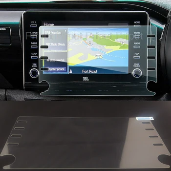 Para Toyota HiLux Colega SR SR5 Desonestos 2020 2021 2022 8 polegadas, navegação GPS, tela de vidro Temperado de película protetora interior do Carro