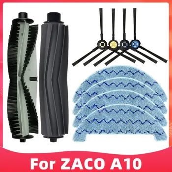 Para ZACO A10 Robô Aspirador de Substituição de Peças de Reposição Kit de Acessórios Principais Lado da Escova Pincel Mop Panos de Trapo
