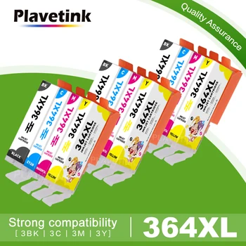 Plavetink 4 Cores 364XL Impressora Cartucho de Tinta Para HP 364 XL Compatiable Para HP Deskjet 3070A 5510 6510 B209a C510a C309a Impressora