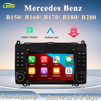 Preço de fábrica 2Din Android-Falante Bluetooth GPS de Navegação Carplay Carro Player de Vídeo Para a Mercedes Benz Classe B B200 RadiosTereo