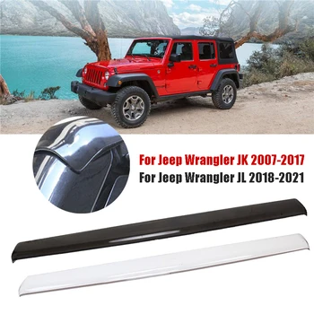 Pára-brisa do carro Telhado Guarda de Areia Superior Guardas Protetive Bar Para Jeep Wrangler JK para o período 2007-2017 JL 2018-2022 Adesivo Armadura Acessórios