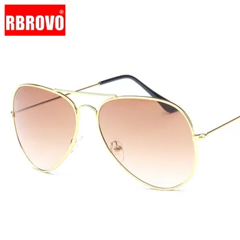 RBROVO 2021 Vintage Piloto de Óculos de sol das Mulheres/Homens Candy Colors Luxo de Óculos de Sol Para Mulheres Exterior Condução Gafas De Sol Mujer