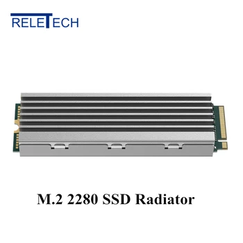 Reletech Radiador M. 2 2280 SSD Dissipador de calor NVME Disco de Estado Sólido Unidade radiador de Arrefecimento Pad para a área de Trabalho do PC