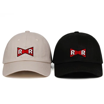 RR pai chapéu Dr. Gero 100% Algodão Fita Vermelha Exército bordado Delicado Boné Snapback Unisex de lazer ao ar livre caps