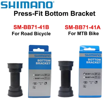 Shimano SM-BB71-41A MTB Bicicleta / SM-BB71-41B Estrada de Bicicleta Press-Fit Suporte Inferior BB71 suporte inferior da CAIXA original