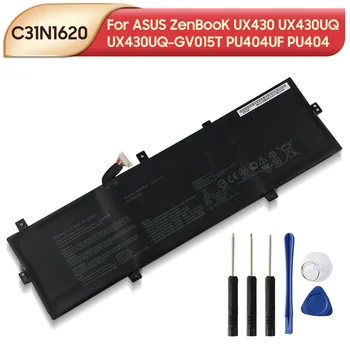 Substituição da Bateria C31N1620 Para ASUS ZenBooK UX430 UX430UQ UX430UQ-GV015T PU404UF PU404 Laptop 4355mAh