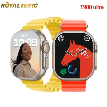 T900 Ultra Série 8 Inteligente Para Ver o Homem as Mulheres Sport Fitness Chamada de Relógios Smartwatch Para a Apple, Android Telefone PK T900 i8 Pro Max.
