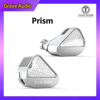 TANCHJIM Prisma Emblemática Hi-Fi gratuito Híbrido IEM 10mm Dinâmica de Dupla Armadura Equilibrada Sonion Driver de Fones de ouvido