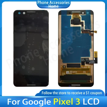 Tela Original Para o Google Pixel 3 LCD Touch Digitalizador de Tela Para o Google Pixel3 Tela de LCD de Substituição Pixel3