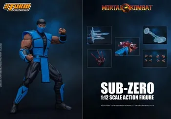 Tempestade De Brinquedos 1/12 Sub Zero Do Mortal Kombat Série De Normas Versão Soldado Modelo 6