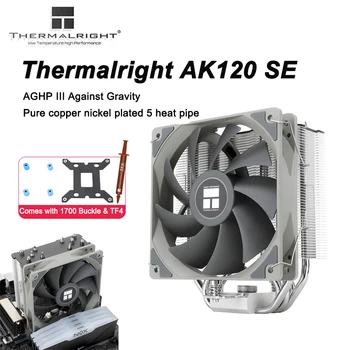 Thermalright AK120 SE Cobre Puro AGHP 5 Tubos de Calor ARGB Cooler 4pin PWM de Ar do Radiador Para LGA 115X 1200 1700 AM4 EM5