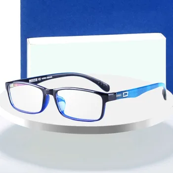 Toptical Ultra-leve TR90 Óculos Full Frame Praça Óculos de Miopia Simples Óculos Masculino de Mulheres de Design da Marca
