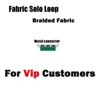 Trançado Solo loop bnad com conectores de metal Para clientes Vip