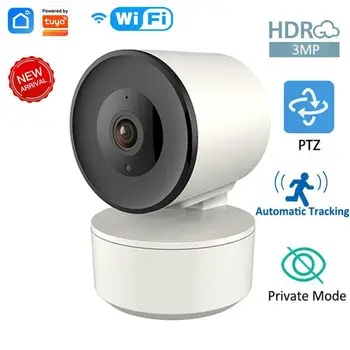 Tuya 1080P Wifi do IP da Câmera de Vigilância Interior de Câmera de Visão Noturna Bebê Monitor Mini Cam Home Security Webcam Detecção de Movimento