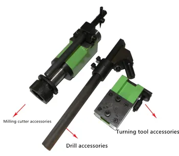 U2 universal afiador de três conjuntos de acessórios de ferramenta para torneamento bits máquina de moer acessórios da máquina de moagem de precisão acesso