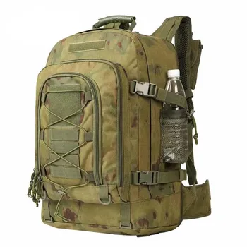 Um TACSFG RÁPIDO Pack Litespeed Militar Mochila Molle Camo de Viagem Capacete Sacos de 60L Impermeável em Nylon Multi-função Backpack do Laptop
