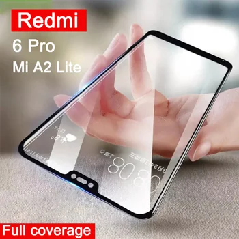 vidro redmi 6 pro vidro temperado de 6 Pro mi A2 Lite vidro de proteção Caso Em Xiaomi 6pro Mi 2a 2 A A2lite película de segurança glas 9h