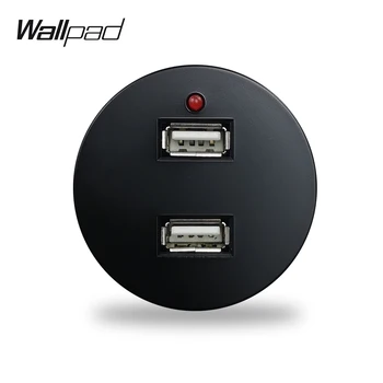 Wallpad L6 5 Cores De 2,4 Uma Dupla Porta de Carregamento USB Tomada de Parede Módulo de Correspondência de L6 de Placas de Livre Combinação de DIY
