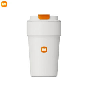 Xiaomi Mijia Personalizado Portátil Xícara de Café 500ml de Isolamento Térmico de garrafa de água de Aço Inoxidável 316, com Forro à Prova de Vazamento de Design da Copa