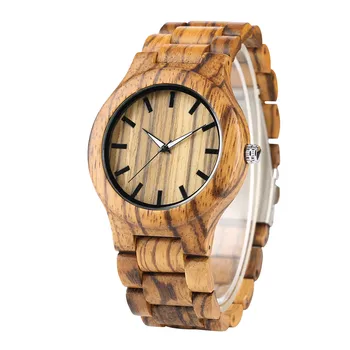 YISUYA Natureza Faixa de Madeira do Relógio de Pulso de Homens Simples de Bambu WoodenLeather Banda Mulheres Relógios Relógio Unissex Hora de Presentes para o Natal