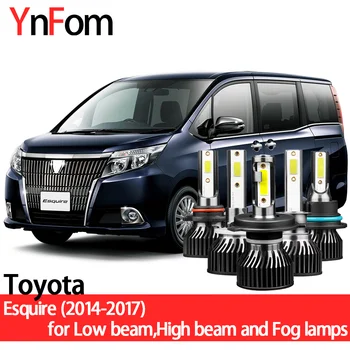 YNFOM faróis de LED kit para Toyota Esquire R8 2014-2017 feixe Baixo,farol Alto,luz de nevoeiro,acessórios de carro,o farol do carro lâmpadas
