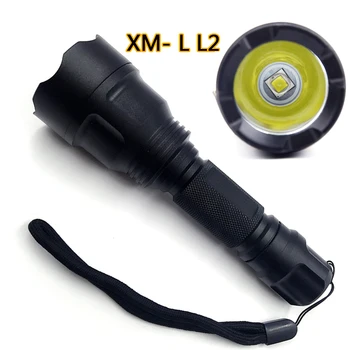 z20 Tocha Lanterna LED C8 5 Modo de XML L2 T6 Q5 de Alta Potência da Lâmpada de Luz Brilhante Super Portátil do Diodo emissor de Luz para Camping pesca